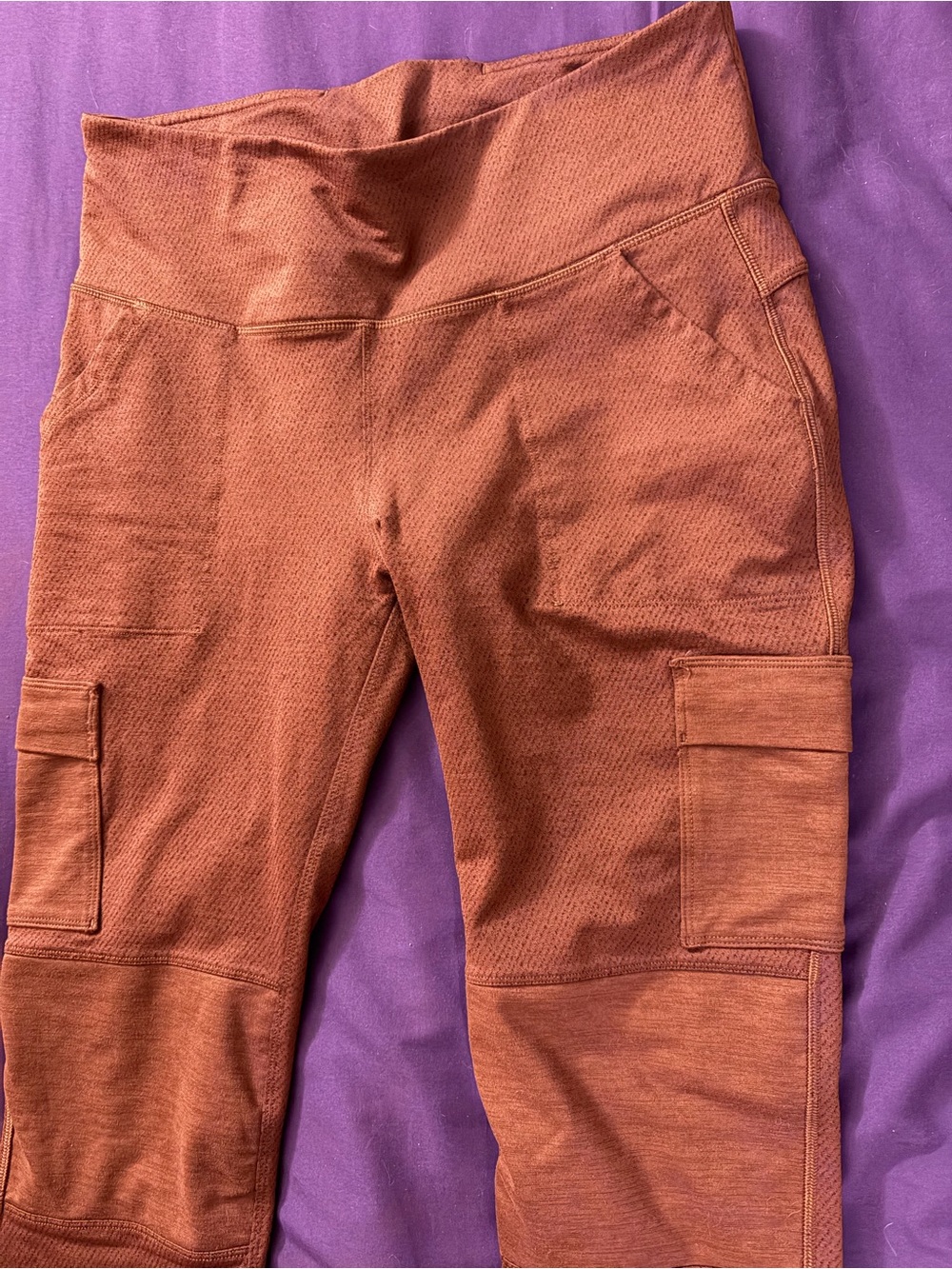 Alpine Design Rust-Red Active Leggings - Picture 4 of 8